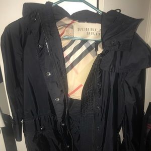 New with tags Burberry raincoat